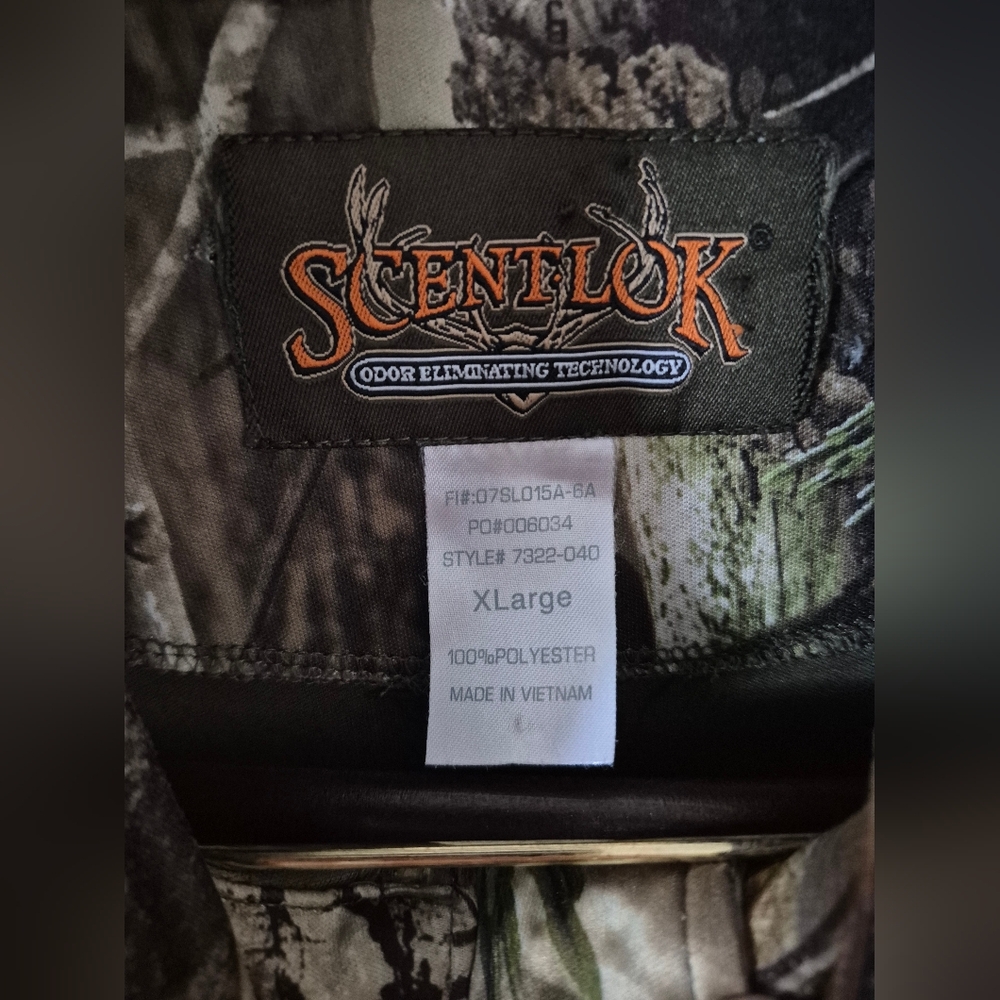 RealTree Camouflage Scentlok Full Coveralls XL - Picture 9 of 14